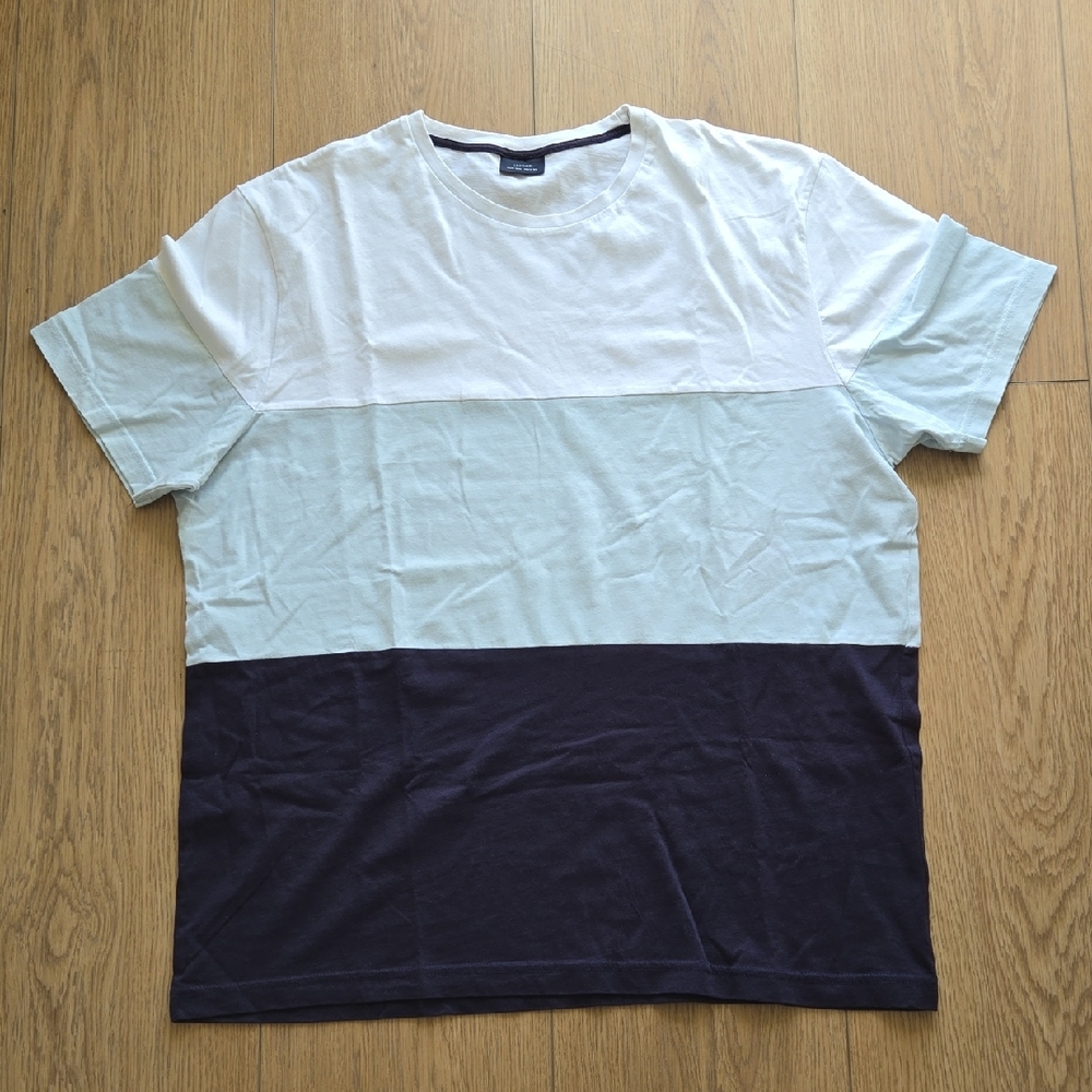 Men's Tri-Tone Casual T-Shirt